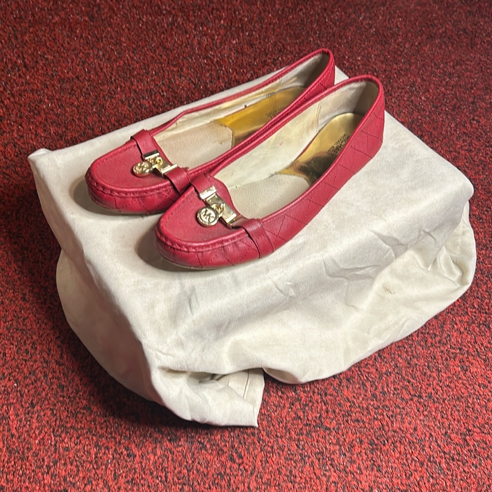 Michael Kors, Red Flats, SZ 10US